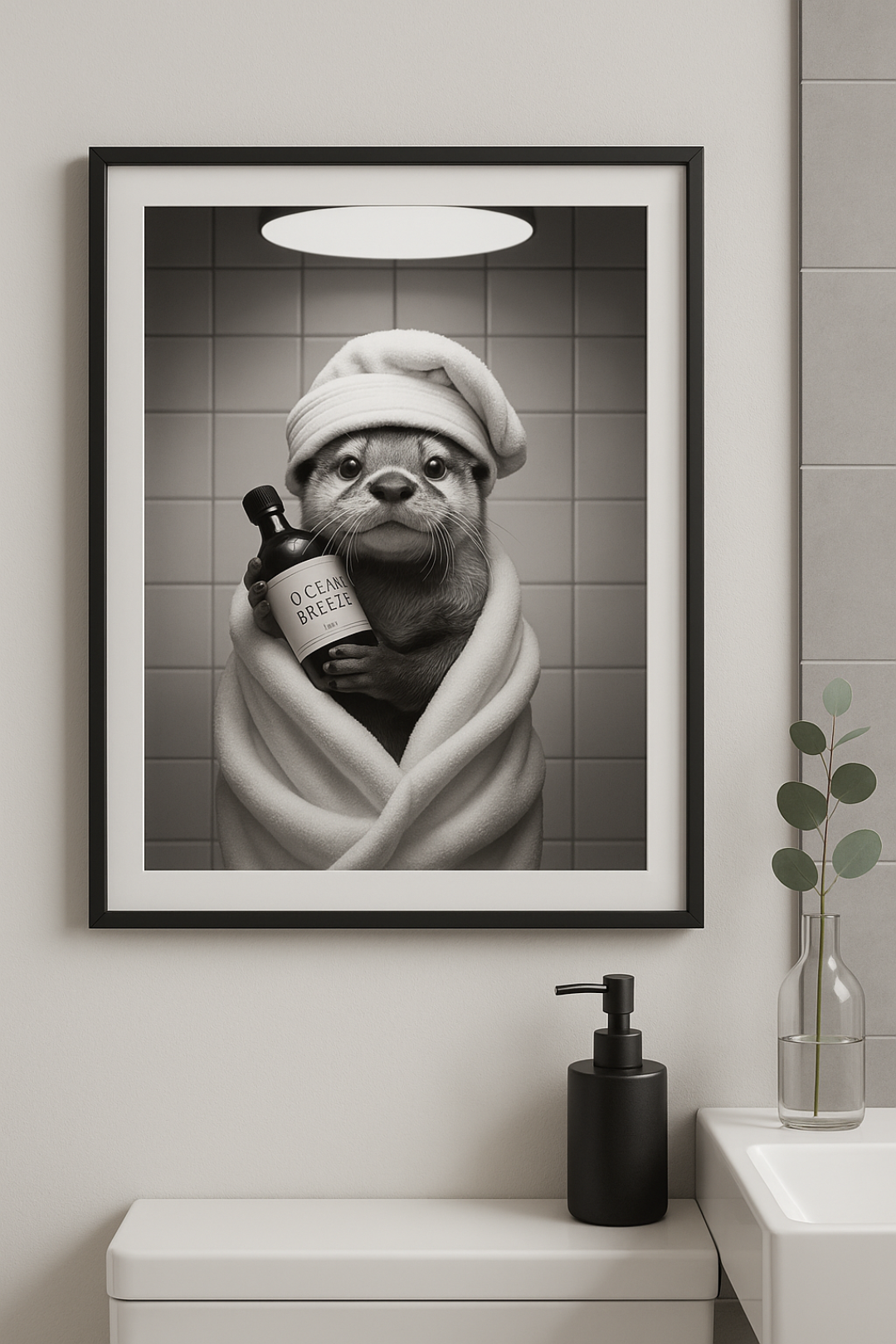 Toilettenposter.com_-_Suesser_Wellness_Otter